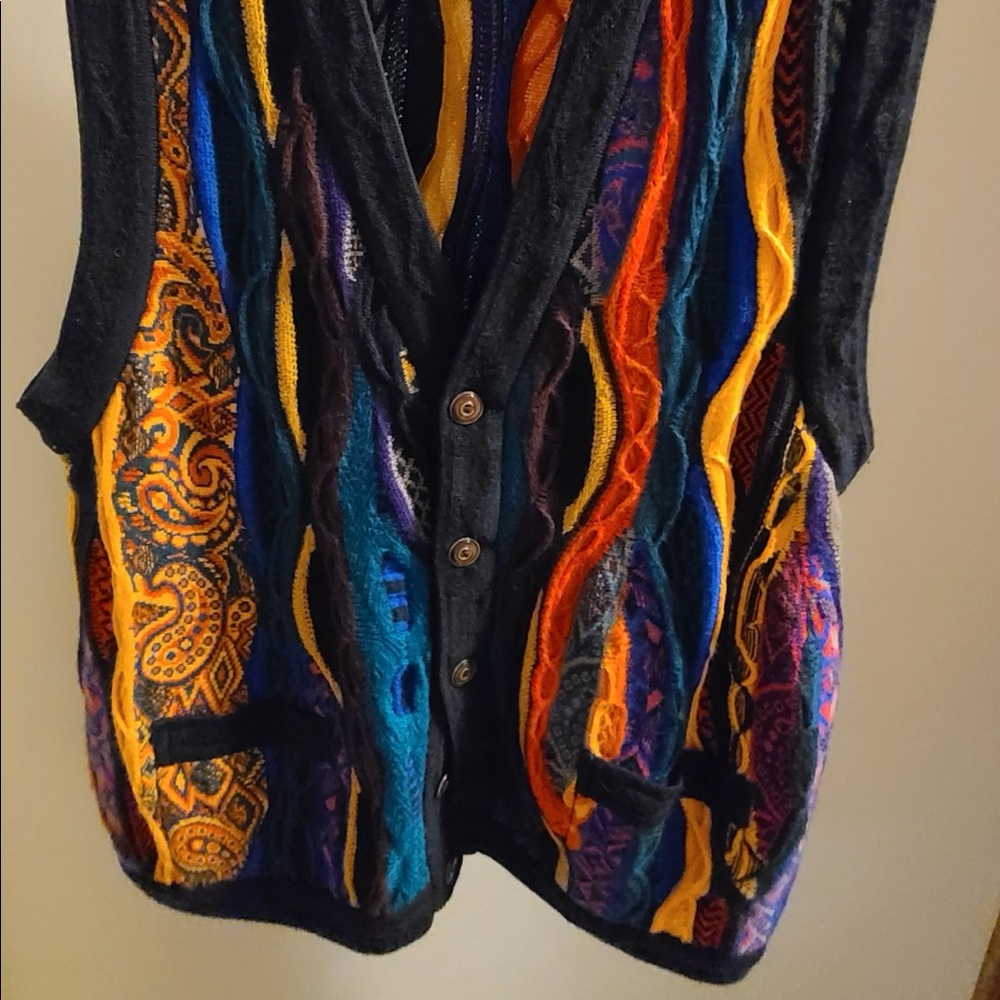Vintage Wool Coogi Sweater Vest - Picture 2 of 5